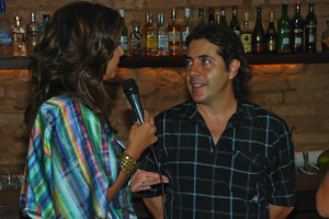 Marco Nonô em entrevista para Bianca do Acesso Vip